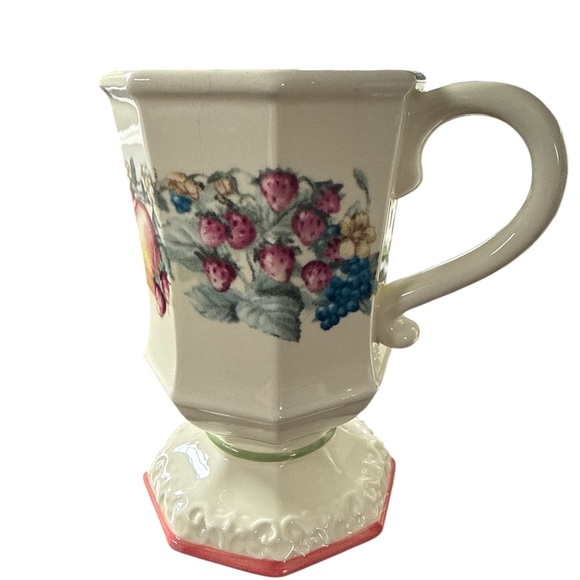 Avon Sweet Country Harvest pedestal mug set of 3 - Picture 2 of 8